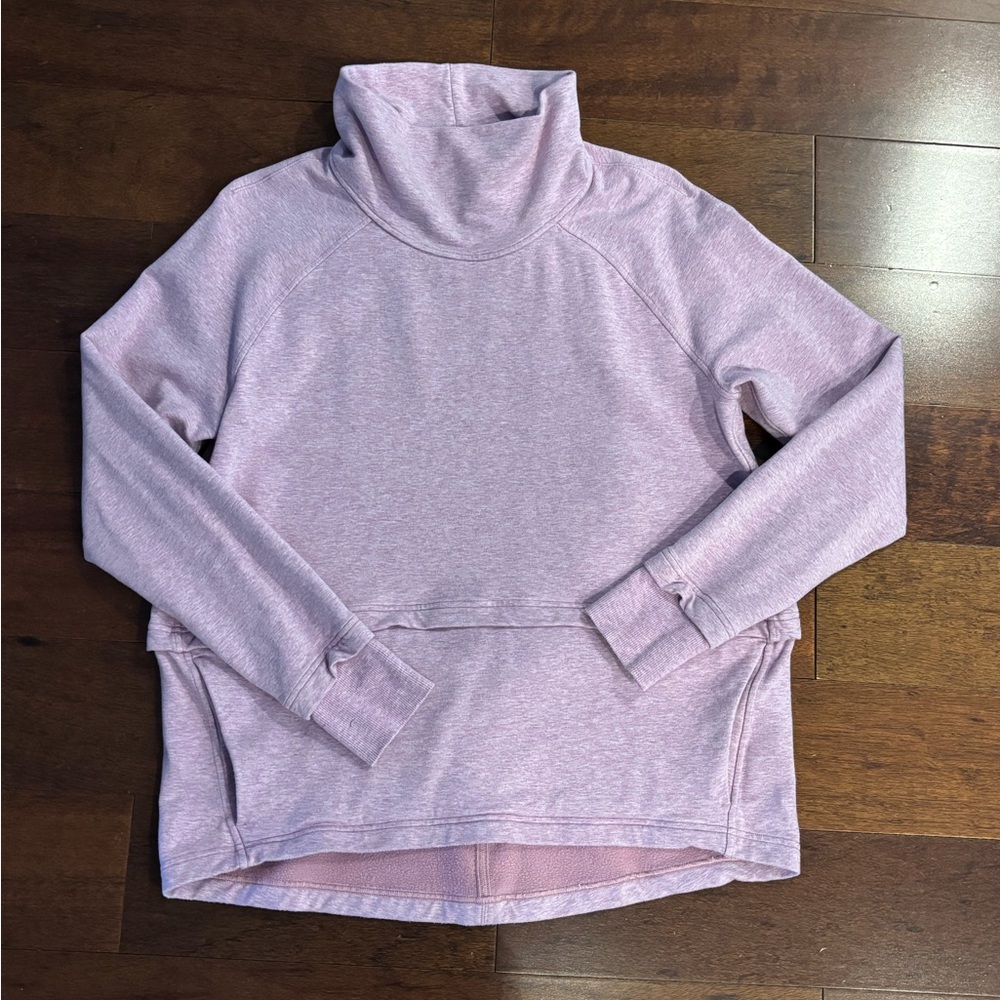 Lululemon tunic sweatshirt with pockets and thumb holes size 8